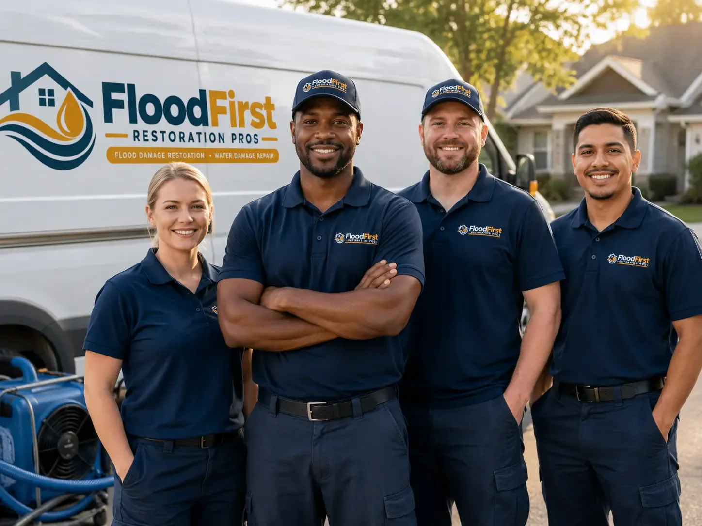 Flood Damage Restoration company in Grassflat, PA
